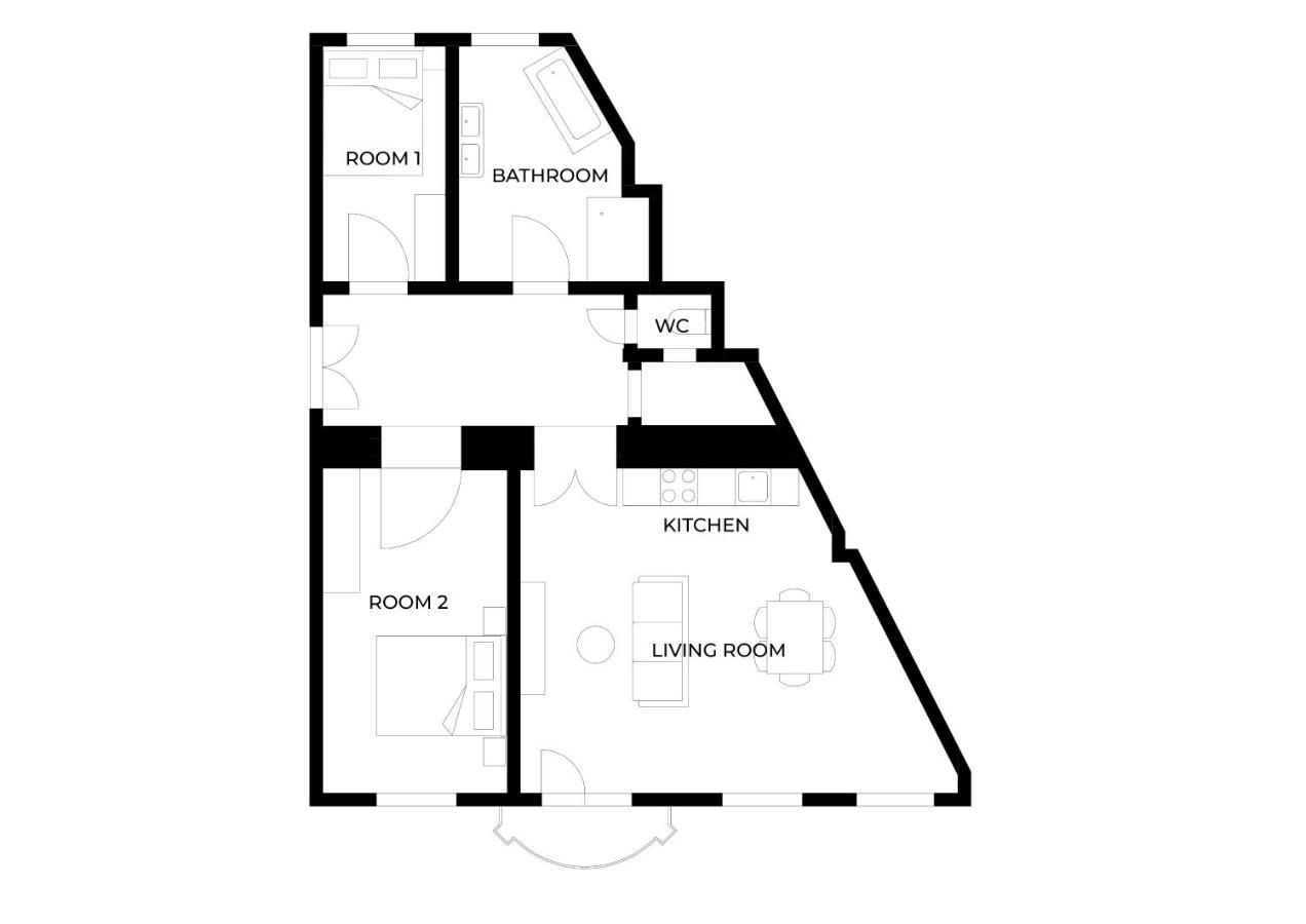 Luxurious, 2 Min To Casino And Roemertherme Apartamento Baden Exterior foto